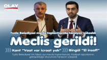 TUZLA BELEDİYE MECLİSİ GERİLDİ!