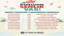 Tuzla’da “Mahallemde Şenlik Var!” coşkusu başlıyor