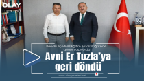 AVNİ ER TUZLA İLÇE MİLLİ EĞİTİM MÜDÜRLÜĞÜ'NE ŞUBE MÜDÜRÜ OLARAK ATANDI