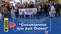 ZAFER PARTİSİ TUZLA İLÇE TEŞKİLATI'NDAN BASIN AÇIKLAMASI