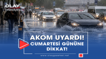 AKOM’DAN CUMARTESİ GÜNÜ UYARISI